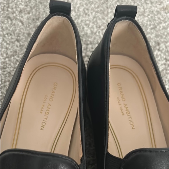 Cole Haan Black Leather Flats - Picture 3 of 6